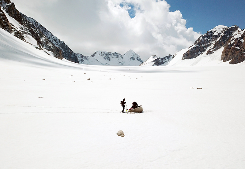 Ski tour in Mongolia